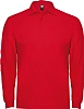 Polo Hombre Manga Larga Estrella Roly - Color Rojo 60